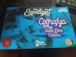 EVVELİYAT - COĞRAFYA VİDEO DERS NOTLARI KPSS 2018