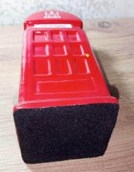 Londra kırmızı telefon kulübesi Kumbara (Porselen) YÜKSEKLİK 17cm (RESİMDEKİ ÜRÜN GÖNDERİLECEKTİR)