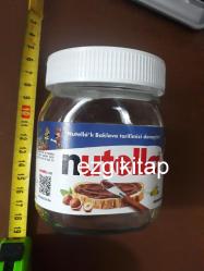 5 adet cam kavanoz (kapaklı kavanoz) (nutella tamek)