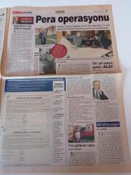 Milliyet İstanbul Gazetesi - 23 Ocak 2001 - Arnavutköy'den Altınşehir'e Telefon Nakli Yapıldı - Beyoğlu Belediye Başkanı Kadir Topbaş - Okan Bayülgen - Mehmet Ali Erbil