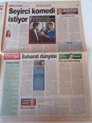 Milliyet İstanbul Gazetesi - 23 Ocak 2001 - Arnavutköy'den Altınşehir'e Telefon Nakli Yapıldı - Beyoğlu Belediye Başkanı Kadir Topbaş - Okan Bayülgen - Mehmet Ali Erbil