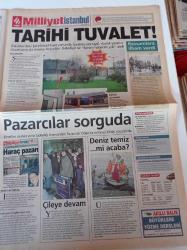 Milliyet İstanbul Gazetesi - 9 Ocak 2001 - Köprü Fena Tetikledi - Bahçelievler Belediye Başkanı Saffet Bulut - Karayolları Dinçer Yiğit - Leyla Alaton - Yasemin Kozanoğlu