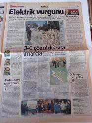Milliyet İstanbul Gazetesi - 9 Ocak 2001 - Köprü Fena Tetikledi - Bahçelievler Belediye Başkanı Saffet Bulut - Karayolları Dinçer Yiğit - Leyla Alaton - Yasemin Kozanoğlu