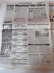 Milliyet İstanbul Gazetesi - 21 Şubat 2001 - Al Sana Yasa - İsteyene Macar Koruma - İstanbul Emniyet Müdürü Kazım Abanoz