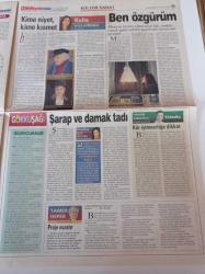 Milliyet İstanbul Gazetesi - 21 Şubat 2001 - Al Sana Yasa - İsteyene Macar Koruma - İstanbul Emniyet Müdürü Kazım Abanoz