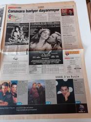 Milliyet İstanbul Gazetesi - 16 Şubat 2001 - Olimpiyat Türk Hava Yollarına Bindi - Eğik Minareye Deprem Onarımı - Duygu Asena Silivri - Mazhar Fuat Özkan - İşte Sürekli Gürültü Düzeyi