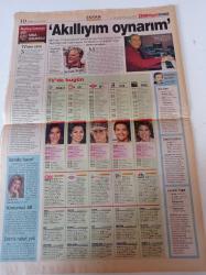 Milliyet İstanbul Gazetesi - 16 Şubat 2001 - Olimpiyat Türk Hava Yollarına Bindi - Eğik Minareye Deprem Onarımı - Duygu Asena Silivri - Mazhar Fuat Özkan - İşte Sürekli Gürültü Düzeyi