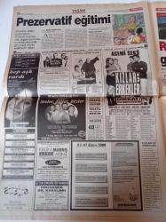 Milliyet 2000 Gazetesi -3 Ekim 2000 - Mustafa Sandal'a Suçlama - Sağlık Bakanlığı 350 Trilyon Arıyor- Çok Özel Kızlar- Bennu Yıldırımlar - Prezervatif Eğitimi