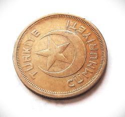 5 KURUŞ 1939 NİKEL T.C. HATALI BASIM