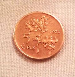 5 KURUŞ 1972 T.C.
