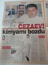 Milliyet 2000 Gazetesi - 13 Nisan 2000 - Yıldırım Mayruk - Kenan Kalav Cezaevleri Kimyamı Bozdu - Şairistan - Attila İlhan - Haydar Ergülen - Cengiz Abazoğlu