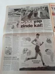 Milliyet 2000 Gazetesi - 13 Nisan 2000 - Yıldırım Mayruk - Kenan Kalav Cezaevleri Kimyamı Bozdu - Şairistan - Attila İlhan - Haydar Ergülen - Cengiz Abazoğlu