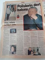 Milliyet 2000 Gazetesi - 13 Nisan 2000 - Yıldırım Mayruk - Kenan Kalav Cezaevleri Kimyamı Bozdu - Şairistan - Attila İlhan - Haydar Ergülen - Cengiz Abazoğlu