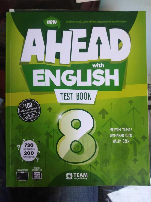 AHEAD WITH ENGLISH TEST BOOK 8 - İKİNCİ EL