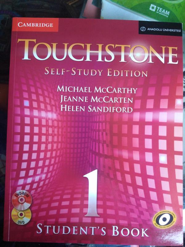 TOUCHSTONE SELF-STUDY EDİTİON STUDENT'S BOOK 1 CD'LERİ MEVCUT - İKİNCİ EL