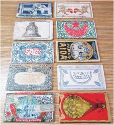 OSMANLI DöNeMi TÜTÜN SİGARA KAĞIDI LOTU-Dolu ....10 AdetLiK LOT