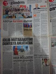 Türkiye Gazetesi,22 Eylül 2018,Recep Tayyip Erdoğan,Ali Koç,Fenerbahçe,Cocu,Bursaspor,Beşiktaş,Ünal Karaman,İbrahim Kalın,Nevin Taşlıçay,Nazlı Ilıcak,Türk Silahlı Kuvvetleri