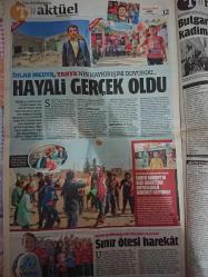 Türkiye Gazetesi,22 Eylül 2018,Recep Tayyip Erdoğan,Ali Koç,Fenerbahçe,Cocu,Bursaspor,Beşiktaş,Ünal Karaman,İbrahim Kalın,Nevin Taşlıçay,Nazlı Ilıcak,Türk Silahlı Kuvvetleri