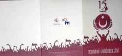 15 Temmuz Demokrasi ve Milli Birlik Günü konulu Pul Portföyü 2017 yılı