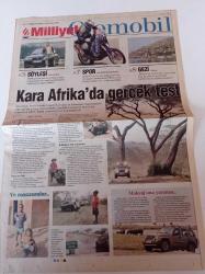 Milliyet Otomobil Gazetesi - 19 Ekim 2004 - Kara Afrika'da Gerçek Test - Dünya Cross Country Şampiyonası - BMW Tutkunu