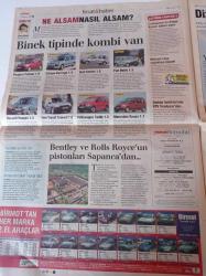 Milliyet Otomobil Gazetesi - 19 Ekim 2004 - Kara Afrika'da Gerçek Test - Dünya Cross Country Şampiyonası - BMW Tutkunu