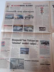 Milliyet Otomobil Gazetesi - 16 Mart 2004 - Erhan Güleryüz Fotoğrafı - Ayna Grubu- Formula 1 Başladı - Ford Pilotu Markko Martin Güldü - Beygir Savaşı
