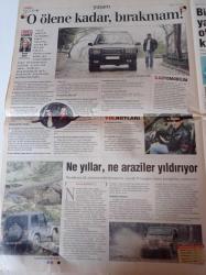 Milliyet Otomobil Gazetesi - 16 Mart 2004 - Erhan Güleryüz Fotoğrafı - Ayna Grubu- Formula 1 Başladı - Ford Pilotu Markko Martin Güldü - Beygir Savaşı