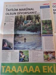 Milliyet Turizm Rehberi Gazetesi - 15 Ağustos 2004 - Eğlencenin İzini Sürün - En Güzel Yatlar Buraya - Marjinal Bir Tatil - Asya Tur