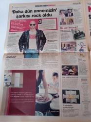 Milliyet Cumartesi Gazetesi - 19 Temmuz 2003 - Sinemis Candemir Fotoğrafı - Şiddetin Ve Uyuşturucunun Kenti Rio De Janerio- Nu Teras - Mutfağın Yeni Hakimi Okullu Kadın Aşçılar - Murat Evgin