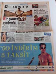 Milliyet Cumartesi Gazetesi - 19 Temmuz 2003 - Sinemis Candemir Fotoğrafı - Şiddetin Ve Uyuşturucunun Kenti Rio De Janerio- Nu Teras - Mutfağın Yeni Hakimi Okullu Kadın Aşçılar - Murat Evgin
