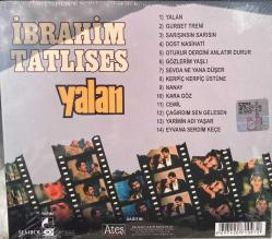Yalan İbrahim Tatlıses CD  SIFIR JELATİNLİ AMBALAJINDADIR Gurbet Treni Dost Nasihati Kara Göz