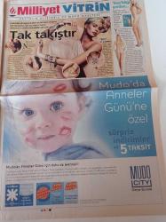 Milliyet Cumartesi Gazetesi - 10  Mayıs 2003 - Beyazıt Öztürk - Meltem Cumbul - Korsan Kitap Yakalama Ekibi - Baba Zula - Ömerçip