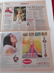 Milliyet Cuma Gazetesi - 6 Haziran 2003 - Tansa Mermerci Fotoğrafı - Takının Şıklığı Rakamla Ölçülmez - Yılmaz Erdoğan - Şimdi Bikini Sezonu- Bizim Ofiste Tayyör Giyilmez