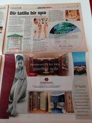 Milliyet Cuma Gazetesi - 6 Haziran 2003 - Tansa Mermerci Fotoğrafı - Takının Şıklığı Rakamla Ölçülmez - Yılmaz Erdoğan - Şimdi Bikini Sezonu- Bizim Ofiste Tayyör Giyilmez