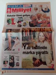 Milliyet Cuma Gazetesi - 13 Haziran 2003 - Babalar Günü Geliyor - Şarkıcı Göksel Küskün Ama Kızgın Değil - Hayır Hileli Bir Kelimedir