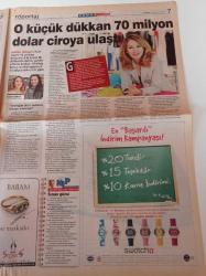 Milliyet Cuma Gazetesi - 13 Haziran 2003 - Babalar Günü Geliyor - Şarkıcı Göksel Küskün Ama Kızgın Değil - Hayır Hileli Bir Kelimedir