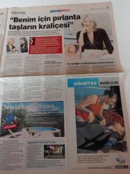 Milliyet Cuma Gazetesi - 27 Haziran 2003 - Mustafa Denizli - Çiğdem Kayalı - Tamer Karadağlı - Arzu Balkan - Futbolcu İbrahim Üzülmez - Audrey Hepburn Gözlükleri Moda