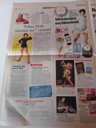 Milliyet Cuma Gazetesi - 23 Mayıs 2003 - 13 Kadın Yelken Açtı - Selin Bayar Direndim Ama Sonunda Ben De Avukat Oldum - My Mistress Team - Uluslararası Yat Yarışları