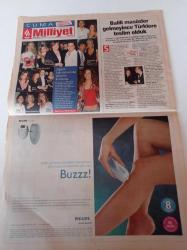 Milliyet Cuma Gazetesi - 23 Mayıs 2003 - 13 Kadın Yelken Açtı - Selin Bayar Direndim Ama Sonunda Ben De Avukat Oldum - My Mistress Team - Uluslararası Yat Yarışları