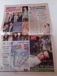 Milliyet Cuma Gazetesi - 30 Mayıs 2003& İlhan Mansız Kaç Kilo Çikolata Yedi - Aslı Günyüz Beş Ünlü Markanın Patroniçesi- Yaz Terliksiz Geçmeyecek - Salı Pazarı