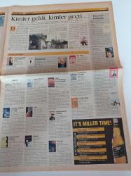 Milliyet Kültür Sanat Gazetesi - 23 Mayıs 2002 - Britney Spears Fotoğrafı - Seksi Bebek Beyazperdede - Tiyatro Festivali Sürüyor - Ülkü Duru - Bilge Arat - Harem Sergisinin Ayrıntılı Öyküsü - Sevinç Erbulak