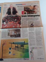 Milliyet Cumartesi Gazetesi - 27 Temmuz 2002 - Haber Spikeri Sonay Dikkaya Fotoğrafı - Siyah Giyen Adamlar Filmi - Will Smith - Dilek Hanif'in Son Defilesi - Ragga Oktay - Rap - Abdülaziz'in Vagonunu Kurtaran Koleksiyoner Mete Tekyıldız