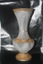 Alman Cam Vazo,Mermer Gibi Ağır ve Kalın..