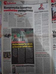 Türkiye Gazetesi,30 Eylül 2017,Recep Tayyip Erdoğan,Ak Parti,Fenerbahçe,Binali Yıldırım,Okan Buruk,Ali Yıldırım,Aykut Kocaman,Emre Belözoğlu,Beşiktaş,Galatasaray