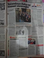 Türkiye Gazetesi,30 Eylül 2017,Recep Tayyip Erdoğan,Ak Parti,Fenerbahçe,Binali Yıldırım,Okan Buruk,Ali Yıldırım,Aykut Kocaman,Emre Belözoğlu,Beşiktaş,Galatasaray