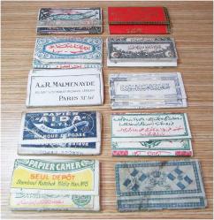 OSMANLI DöNeMi TÜTÜN SİGARA KAĞIDI LOTU-Dolu ....10 AdetLiK LOT