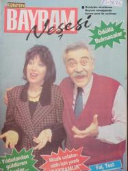 Günaydın Bayram Neşesi Dergisi - Levent Kırca - Oya Başar - Müjdat Gezen - Zeki Alasya - Uğur Yücel - Perran Kutman - Demet Akbağ - Seden Kızıltunç -