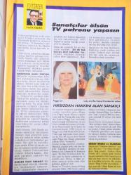 Oscar Tv Dergisi - 24-30 Ekim - Mehmet Ali Erbil - Nergis Kumbasar - Hülya Avşar - Sibel Barış - Aydan Şener - Tevfik Yener - Gülten Evren -