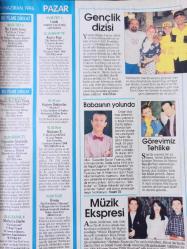 Hürriyet Teleskop Dergisi - 15-21 Haziran 1996 - Ebru Kantarcıoğlu - Özlem Kaymaz - Bekir Coşkun - Göksel Arsoy - Bekir Coşkun - Yalçın Menteş -