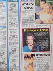Hürriyet Teleskop Dergisi - 18-24 Mayıs 1996 - Oktay Kaynarca - Ceren Erginsoy - Yılmaz Erdoğan - Demet Akbağ - Kate Winslet - Bekir Coşkun -
